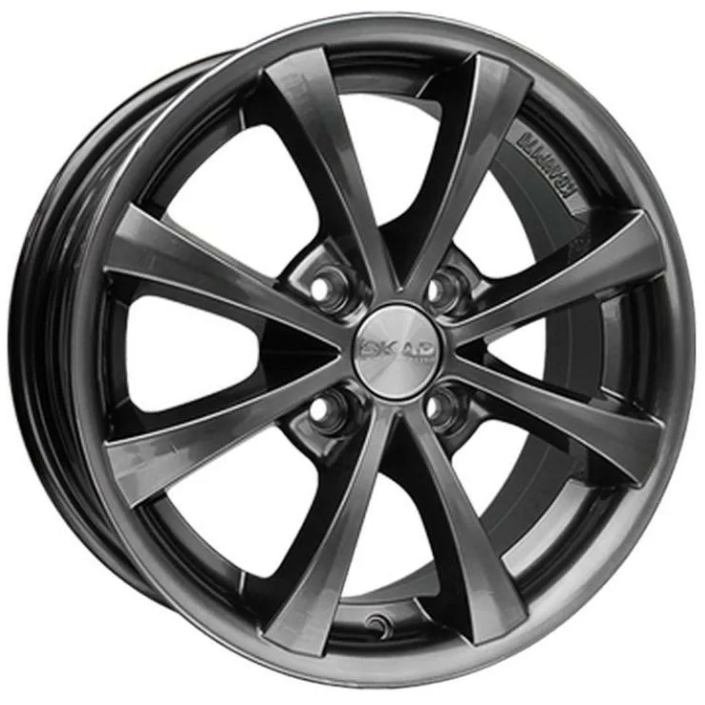 Скад Каллисто 6x14 4*114.3 ET38 DIA67.1 Графит Литой