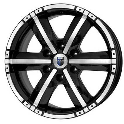 K&K Окинава 7.5x17 6*114.3 ET39 DIA67.1 Алмаз черный Литой