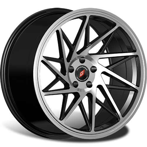 Inforged IFG35 8.5x19 5*114.3 ET45 DIA67.1 Black Machined Литой