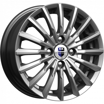 K&K Акцент 7x17 4*114.3 ET40 DIA67.1 Дарк платинум Литой