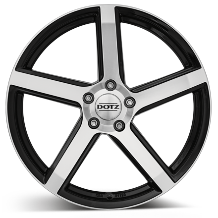 Dotz CP5 dark 7x17 5*100 ET38 DIA60.1 BFP Литой