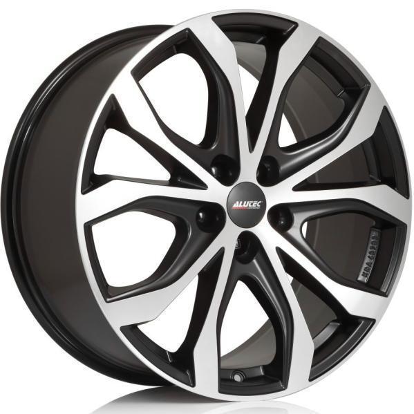 Alutec W10X 9x20 5*114.3 ET35 DIA70.1 Racing black front polished Литой