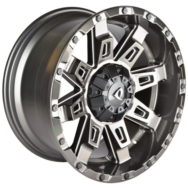 Powcan BK5261 9x18 6*139.7 ET15 DIA106.1 GM/MIL Литой