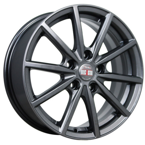 Alcasta M61 7x17 5*114.3 ET45 DIA67.1 Graphite Литой