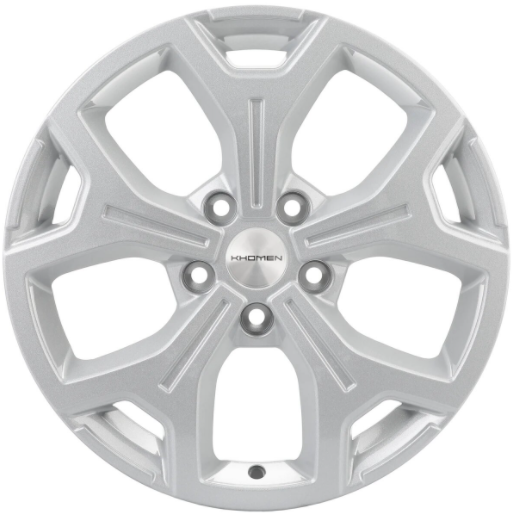 Khomen KHW 1710 6.5x17 5*120 ET55 DIA65.1 F-Silver Литой