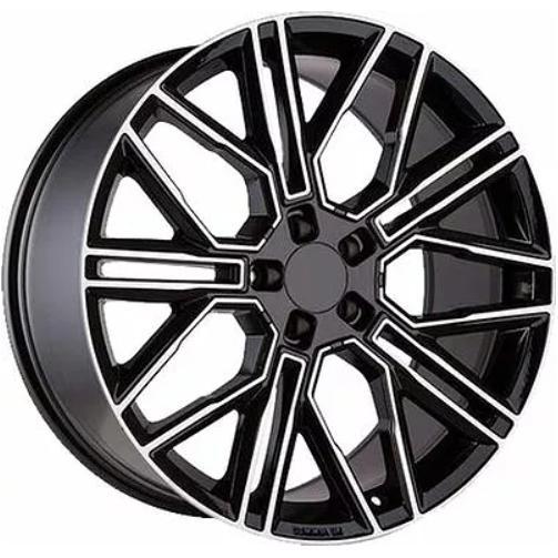 Khomen KHW 2101 9.5x21 5*114.3 ET40 DIA64.1 Black-FP Литой