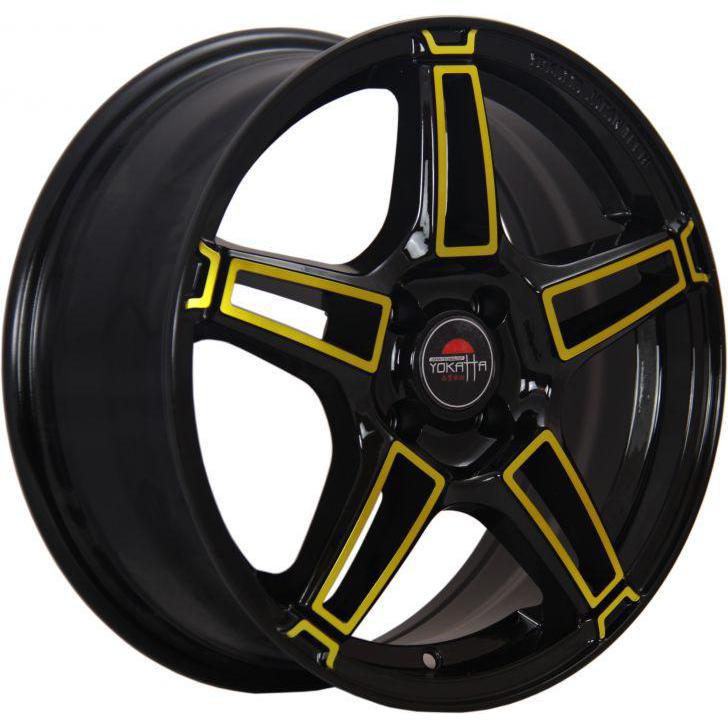 Yokatta MODEL-35 8x18 5*112 ET39 DIA66.6 BKY Литой