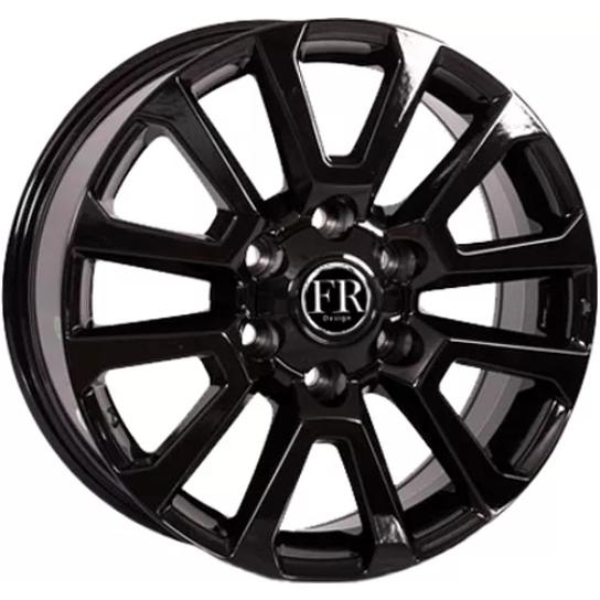 Replica FR TY182 7.5x18 6*139.7 ET25 DIA106.1 Black Литой