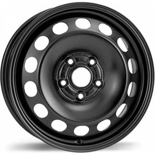 KFZ 4755 6x15 5*112 ET43 DIA57.1 Black Штампованный