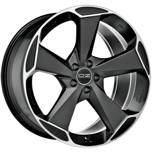 OZ Aspen HLT 9.5x20 5*108 ET36 DIA63.3 Matt Black + Diamond Cut Литой