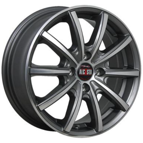 Alcasta M58 6x15 4*100 ET46 DIA54.1 GMF Литой