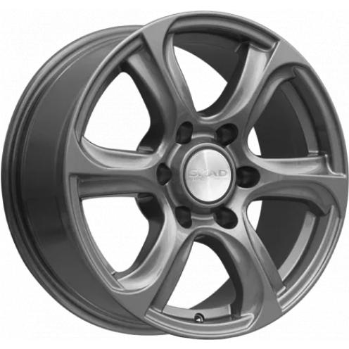 Скад Скала 7.5x17 6*139.7 ET30 DIA106.1 Графит Литой