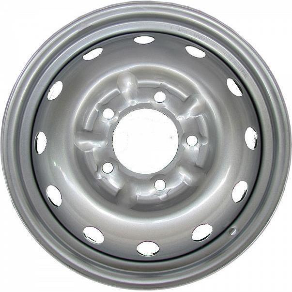 ТЗСК LADA Urban 4x4/Bronto 6.5x16 5*139.7 ET40 DIA98 Silver Штампованный