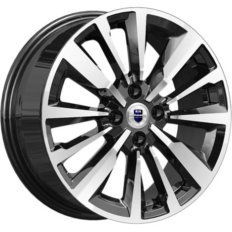 K&K Эрман 6.5x16 4*98 ET35 DIA58.6 Алмаз черный Литой