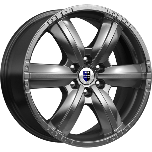 K&K Окинава 8x18 6*114.3 ET30 DIA66.1 Дарк платинум Литой