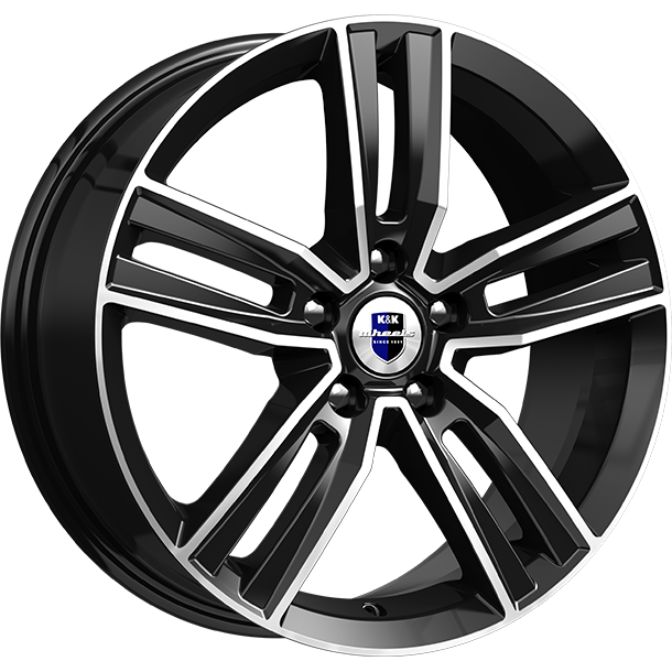 K&K Танаис 7x18 5*115 ET44 DIA70.1 Алмаз черный Литой