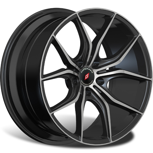 Inforged IFG17 8x18 5*112 ET40 DIA66.6 Black Machined Литой