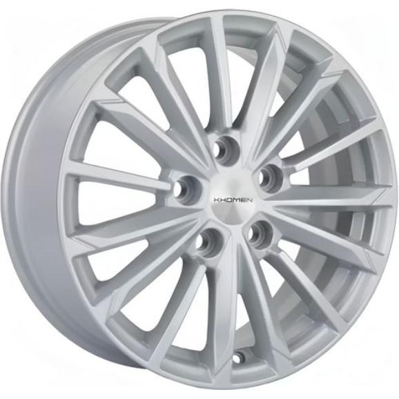 Khomen KHW 1611 6.5x16 5*114.3 ET50 DIA67.1 Silver Литой