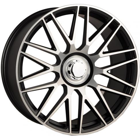 Powcan Y0207 11x21 5*112 ET42 DIA66.6 BKF Литой