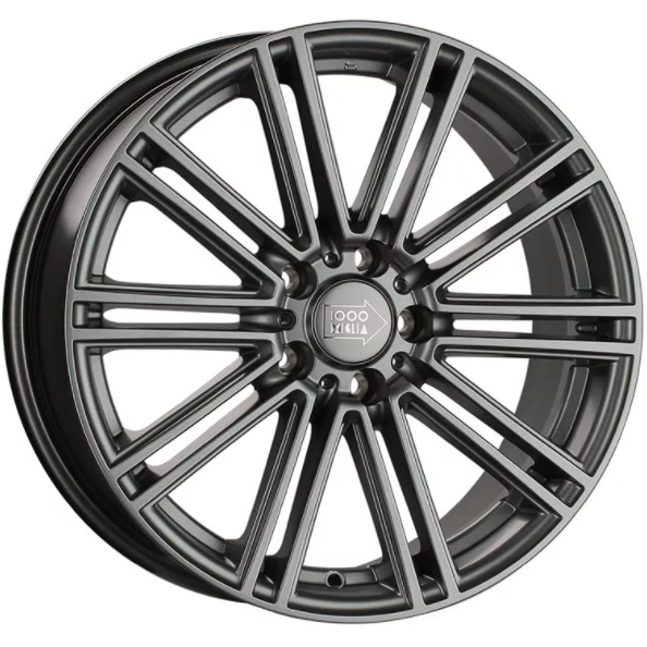 1000 Miglia MM1005 8x18 5*120 ET30 DIA72.6 Matt Anthracite Литой