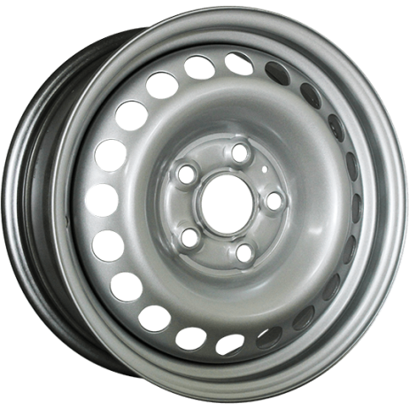 ТЗСК Renault Logan 2 6x15 4*100 ET40 DIA60.1 Silver Штампованный