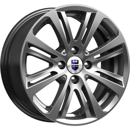 K&K Беринг 6.5x15 4*98 ET30 DIA58.6 Дарк платинум Литой