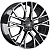 LS FG07 10.5x21 5*112 ET43 DIA66.6 BKF Литой
