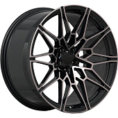 BMW 826M 11x22 5*112 ET35 DIA66.6 Gloss Black Dark Face Lacquer Кованый