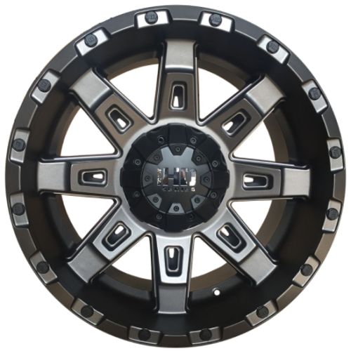 Powcan BK5261 9x18 6*139.7 ET15 DIA106.1 GM/MIL Литой