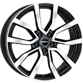 MAK Midlands 8.5x20 5*112 ET20 DIA66.6 Matt Black Литой