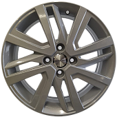 Khomen KHW 1609 6x16 4*100 ET41 DIA60.1 Black Matt Литой