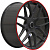 AMG Style G-klass 10x22 5*130 ET26 DIA84.1 Satin Black Red Lip Кованый