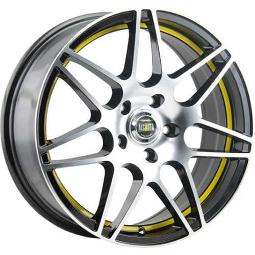 Alcasta M28 7x17 5*114.3 ET45 DIA60.1 BKFYSI Литой